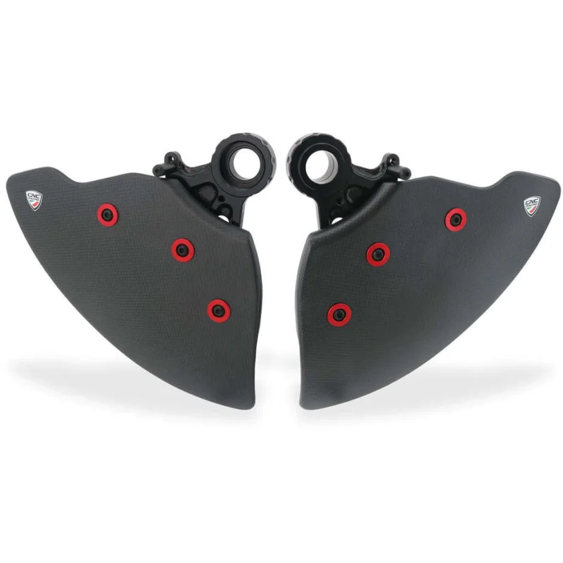Vendita Finale GP DUCTS EVO ZA750 - Sistema Raffreddamento Impianto Frenante - Carbonio Lucido CNC Racing Nero