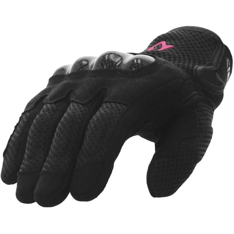 Guanti da Moto in Tessuto da Donna ACERBIS CE RAMSEY MY VENTED LADY Nero Rosa Quantità Limitata