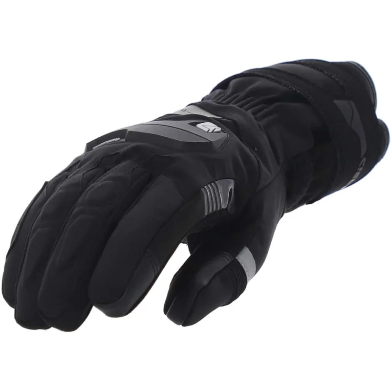 Guanti da Moto Tecnici inTessuto ACERBIS CE WINTER TOUR Nero Reso Gratuito
