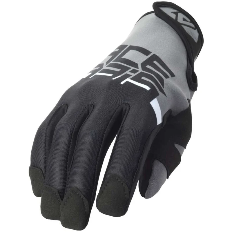 Ultima Occasione Guanti Moto in Tessuto Acerbis CE NEOPRENE 3.0 Nero Grigio