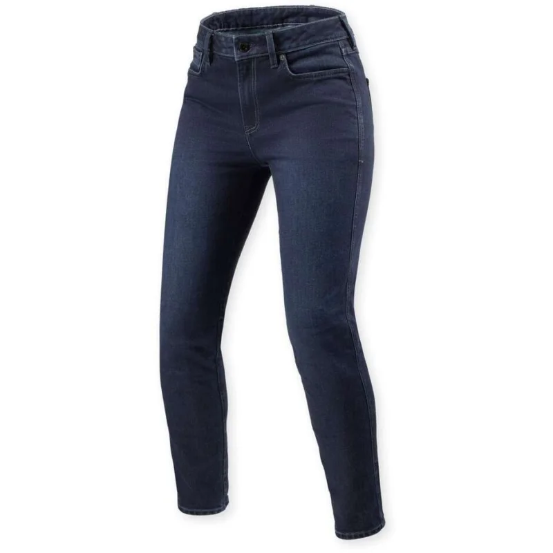 Promozione Esclusiva Jeans Moto Donna Rev'it Marzia Skinny Ladies Pietra blu media - L30