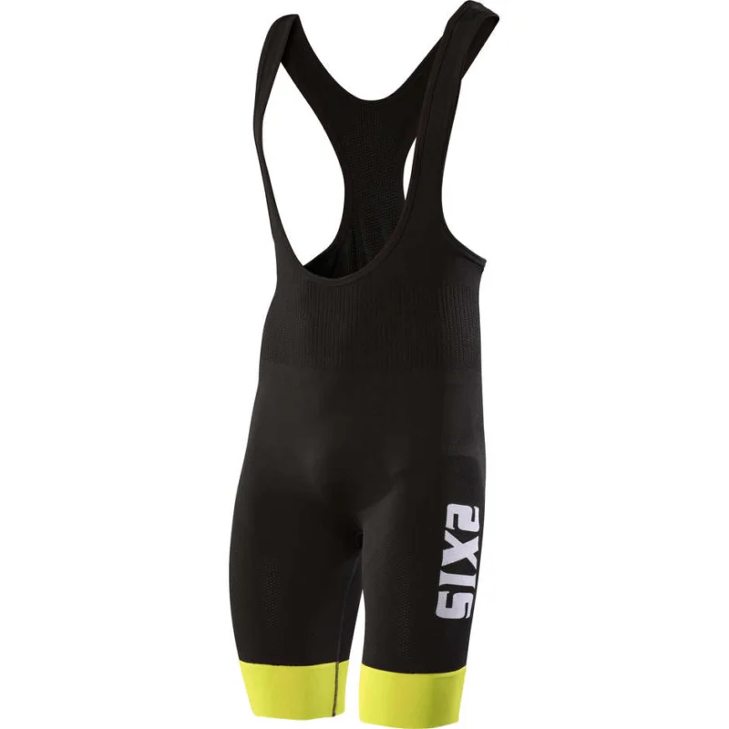 Reso Gratuito Dungarees Technique Leg Short Sixs SLP Black Yellow