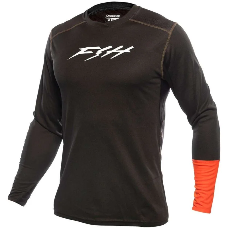 FASTHOUSE ALLOY 24.1 RONIN LS BLACK Cycling Jersey Vendita Finale