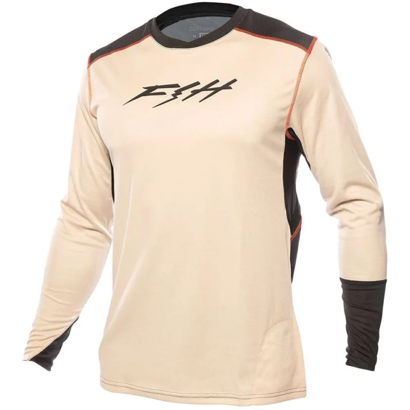 Prezzo Di Fabbrica FASTHOUSE ALLOY 24.1 RONIN LS CREAM Cycling Jersey