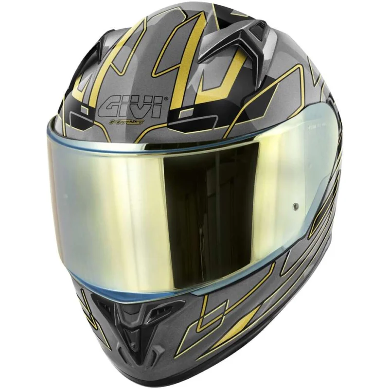 Givi 50.9 ASSAULT Titanium Bronze Orange Full Face Motorcycle Helmet Compra Oggi Stesso