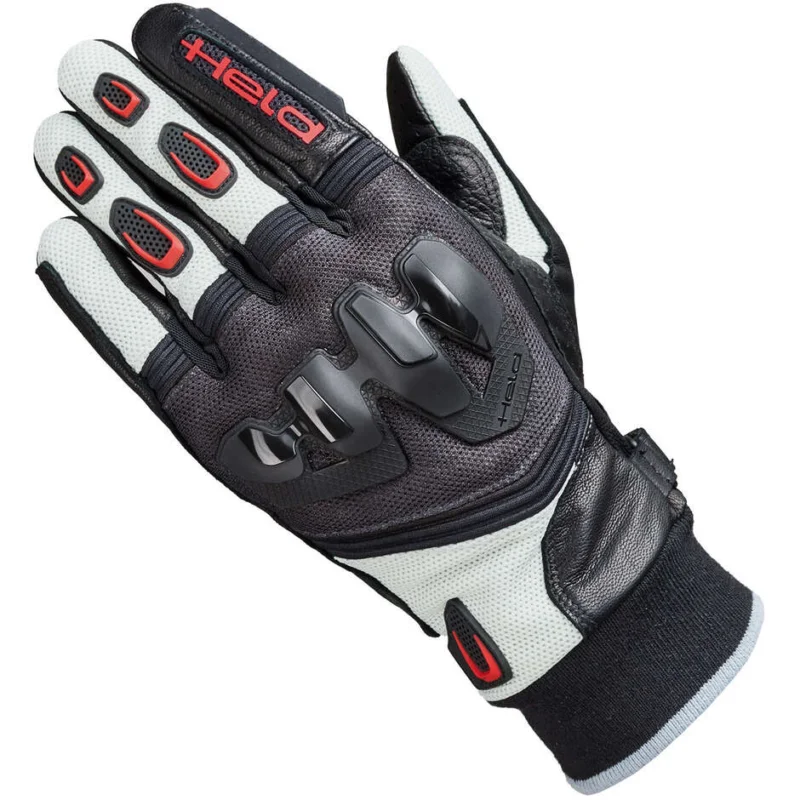 Held Sambia KTC 2 Motorcycle Gloves Grey Black Offerta Del Giorno