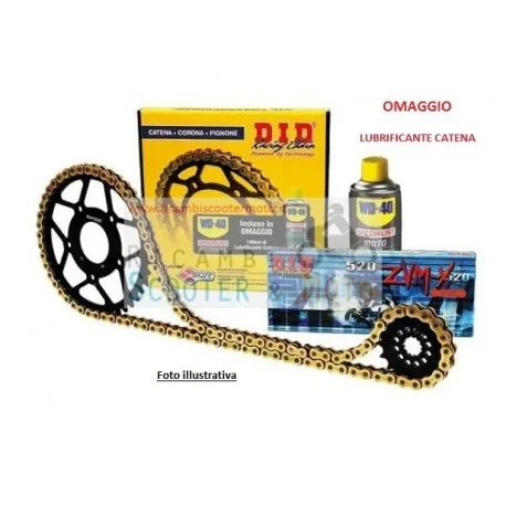 Kit Trasmissione Did Gas Gas Ec 125 2T 1999-2000 Spedizione Espresso