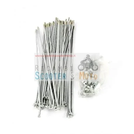Kit Raggi Cerchio Ruota Anteriori E Nipples Originale Malaguti Xtm X3M Nuova Collezione