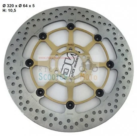 Soddisfatti O Rimborsati Disco Freno Anteriore Braking Ng Aprilia Pegaso Strada 660 2005-11