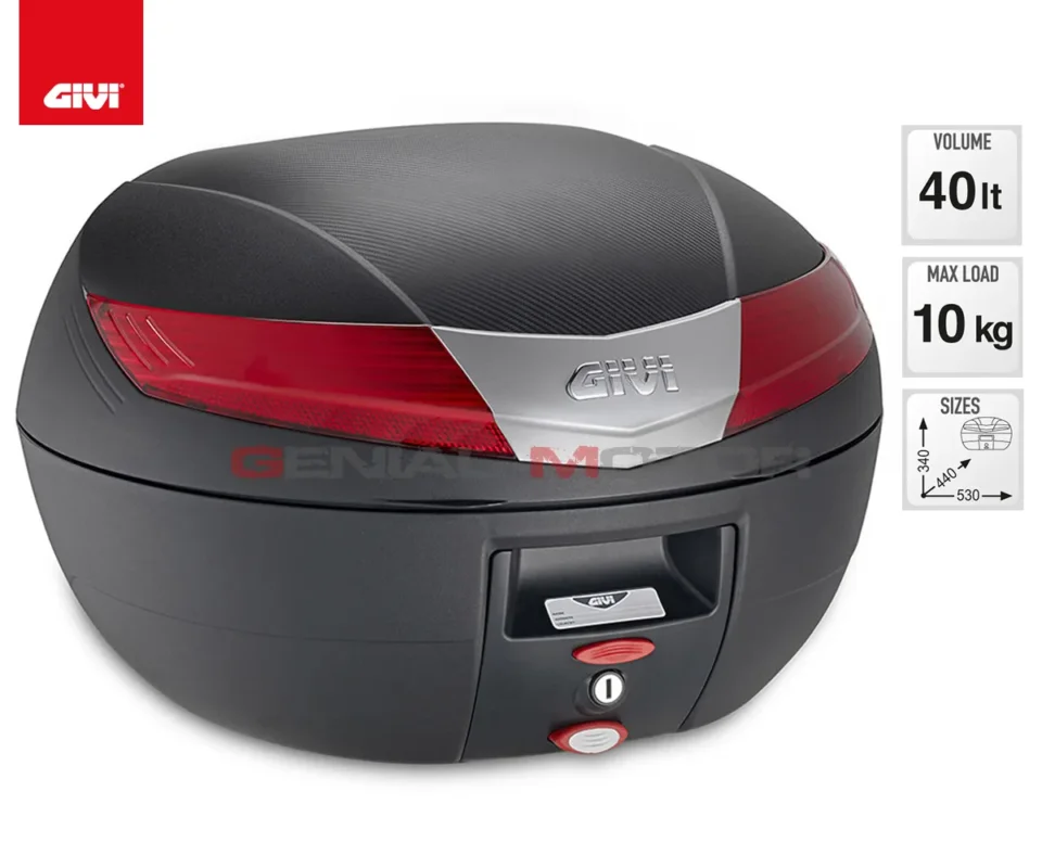 Economico Bauletto Givi V40 40lt per YAMAHA TRACER 7Modelli dal 2021 al 2026 V40N M5. V40N + M5 + SR2150