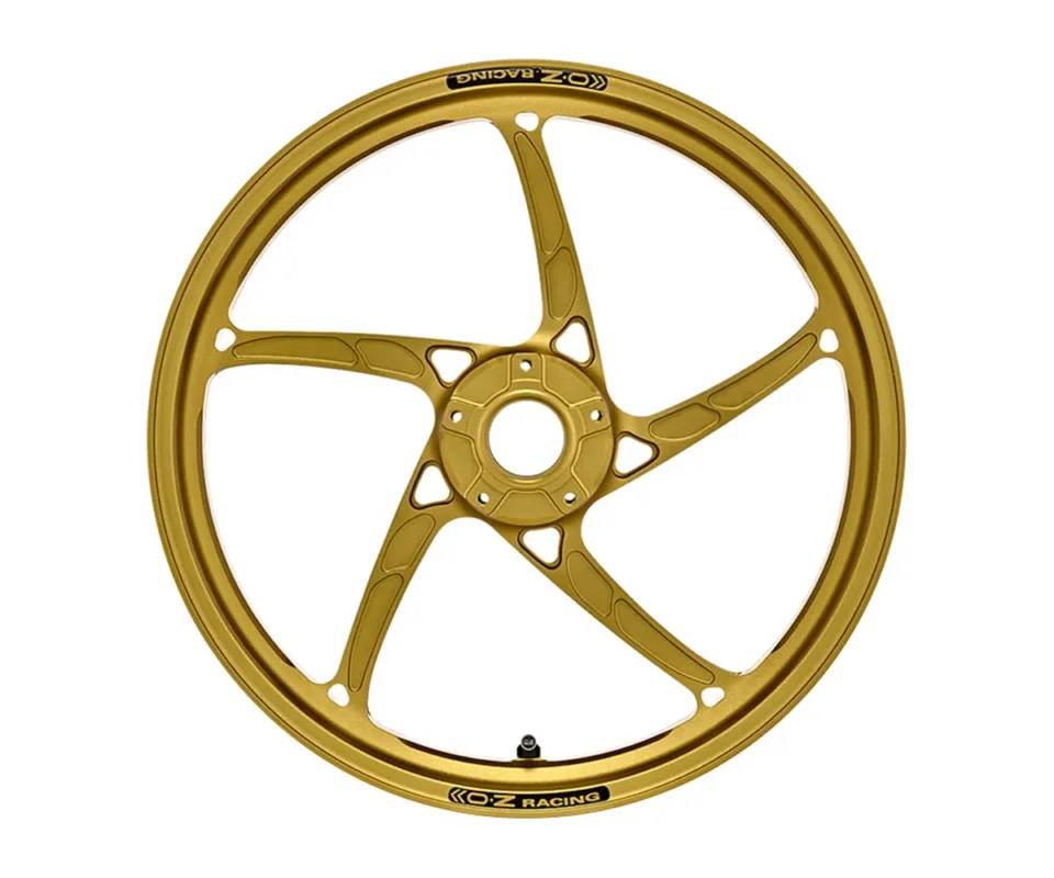 Ultime Pezzi CERCHIO ANTERIORE PIEGA R OZ ORO BMW M 1000 RRModelli dal 2021 al 2026. OZ-PIEGAR-F17-TGA-PR1
