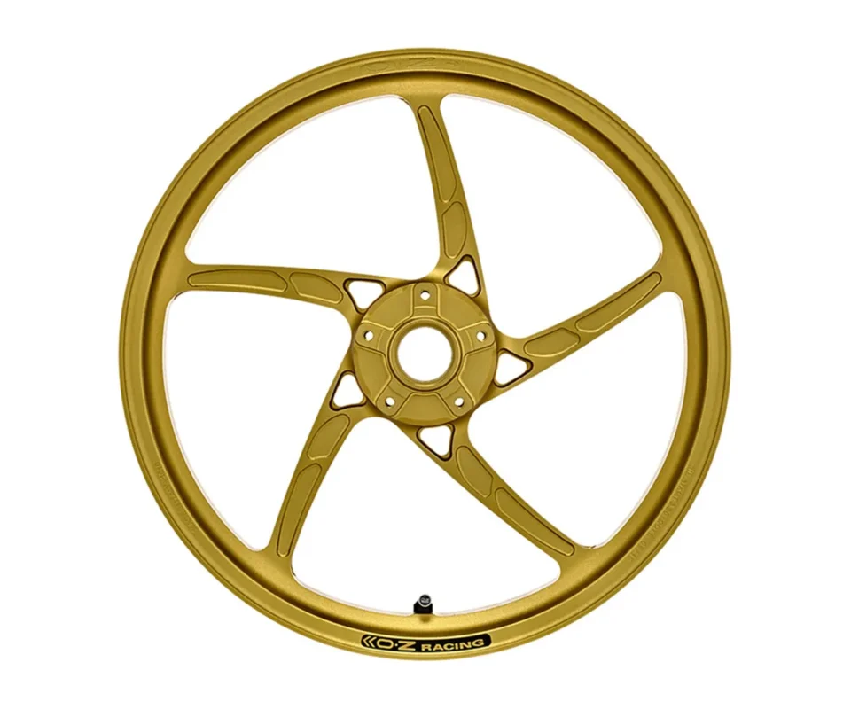 Solo Oggi CERCHIO ANTERIORE PIEGA OZ ORO KAWASAKI ZX-4RModelli dal 2023 al 2026 OZ-PIEGA-F17-TGA-PR1