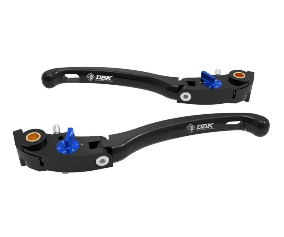 Leve Freno / Frizione Regolabili Eco Gp 1 Nero Blu Dbk Per Ducati Multistrada V4 RsModelli dal 2024 al 2026 LE16C Promozione Esclusiva