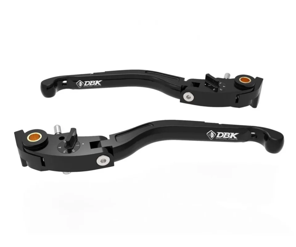 Offerta Lampo Leve Freno / Frizione Regolabili Eco Gp 2 Nero Dbk Per Ducati Hypermotard 698 MonoModelli dal 2024 al 2026 LEA16D