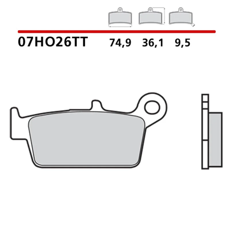 Promo Stagionale Pastiglie del freno Brembo Gasgas 125 EC 2000-2015 posteriori