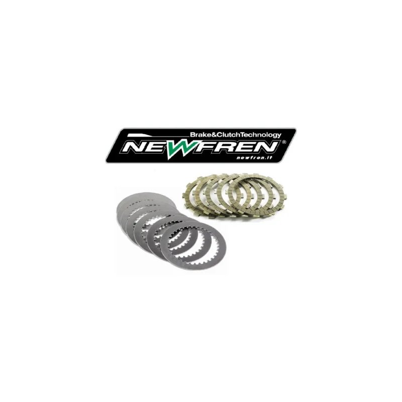 Occasione Imperdibile KIT DISCHI FRIZIONE MOTORE ROTAX 125 MOTOCICLI NEWFREN F1419AC