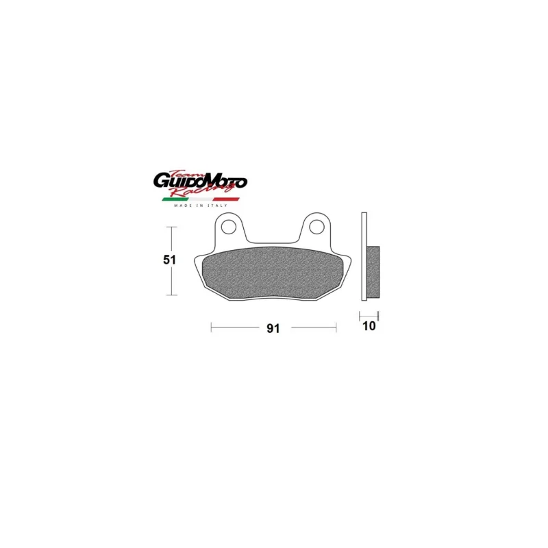 Promo Stagionale PASTIGLIE FRENO CARBON CERAMIC MOTO HONDA SHADOW 750 83>86 IPERCO GMME0006