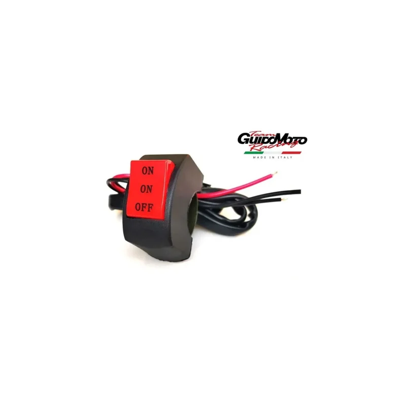Occasione Imperdibile INTERRUTTORE ON ON OFF UNIVERSALE MANUBRIO MOTOCICLI GMM0261